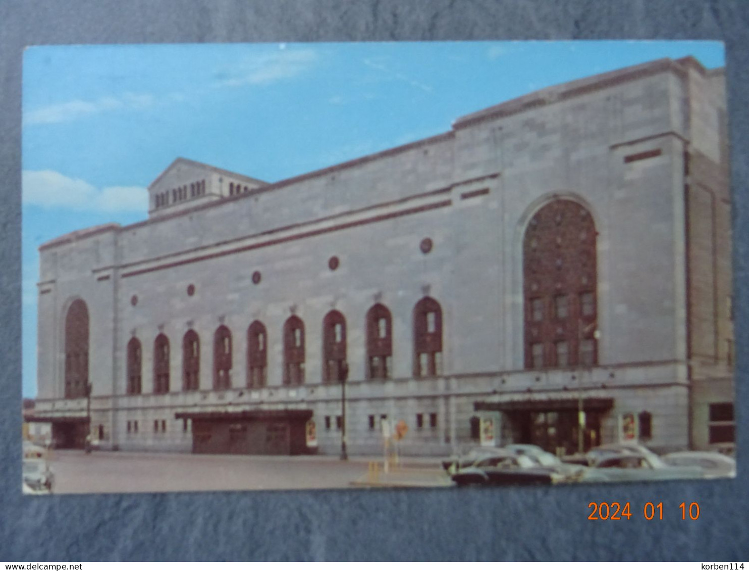 MINNEAPOLIS MUNICIPAL AUDITORIUM - Minneapolis