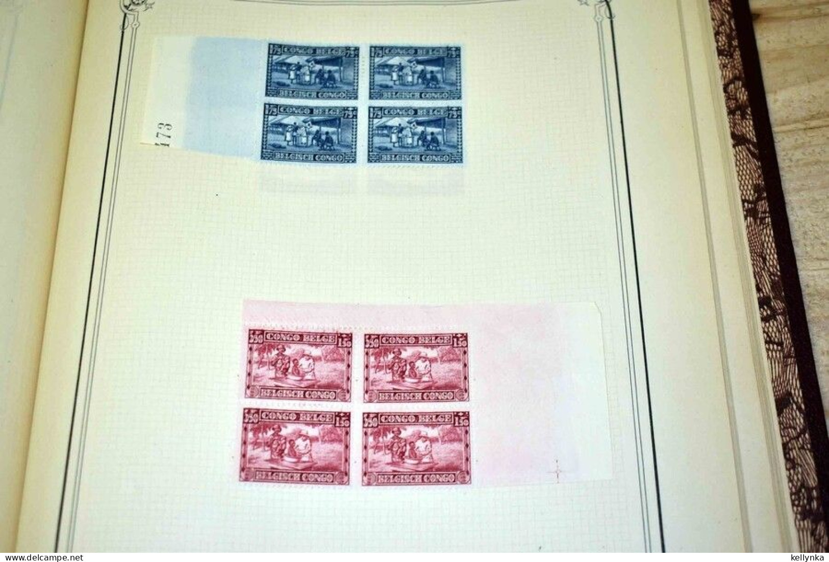 Congo Belge - 150/158 - Blocs De 4 - Goutte De Lait - 1930 - MNH & MH - Unused Stamps