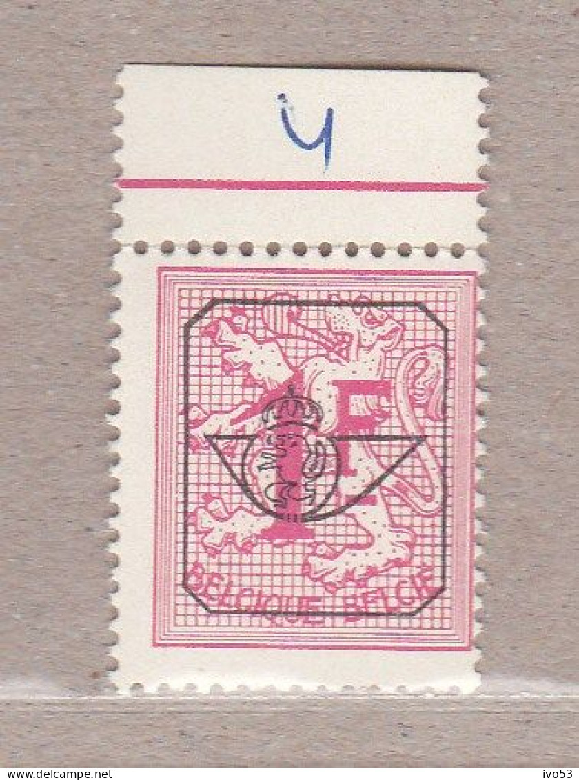 1967 Nr PRE790-P1** Zonder Scharnier:dof Papier.Heraldieke Leeuw:1fr.Opdruk Type G. - Typos 1951-80 (Ziffer Auf Löwe)