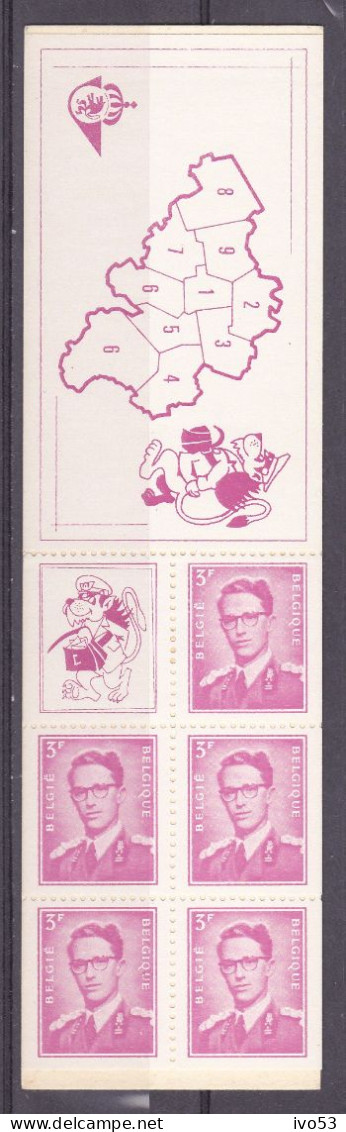 1969 B1** Postfris.Postzegelboekje.OBP 9,5 Euro. - Unclassified