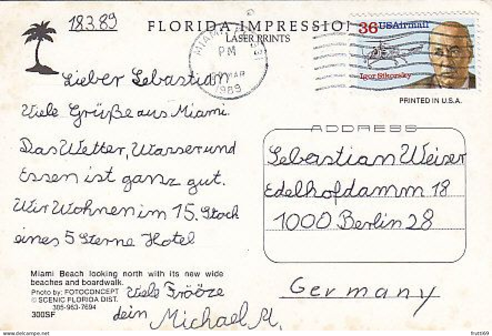 AK 194467 USA - Florida - Miami Beach - Miami Beach