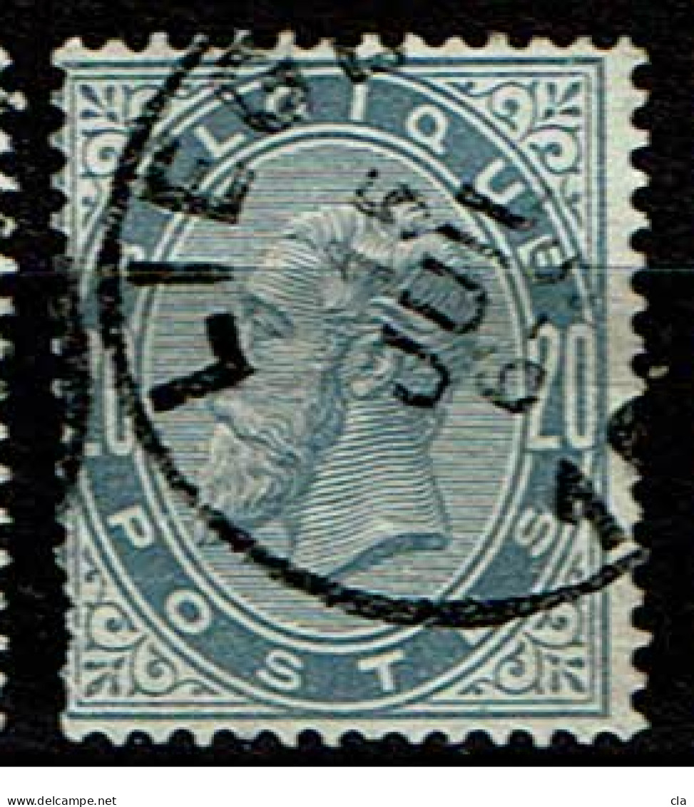 39  Obl  Liège - 1866-1867 Petit Lion (Kleiner Löwe)