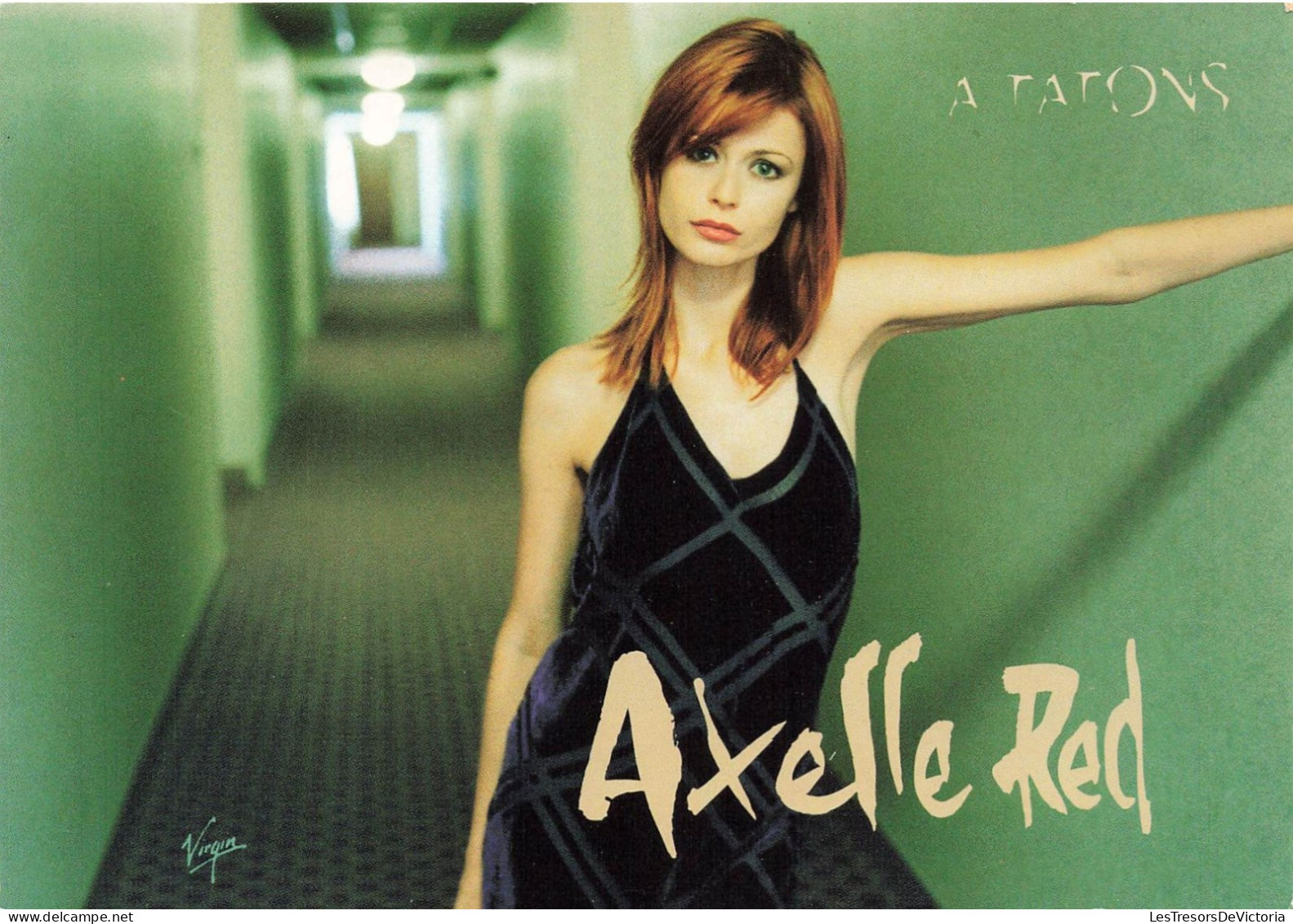 CELEBRITE - Chanteuse - Axelle Red -  Affiche - Carte Postale - Sänger Und Musikanten