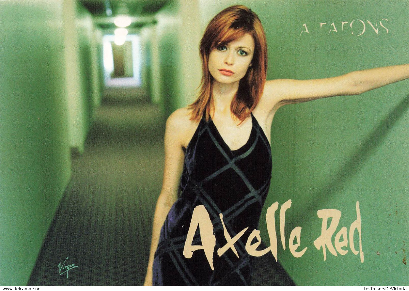 CELEBRITE - Chanteuse - Axelle Red - Carte Postale