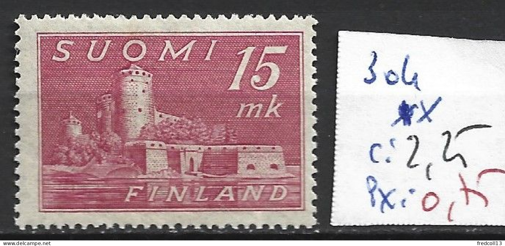 FINLANDE 304 ** Côte 2.25 € - Nuovi