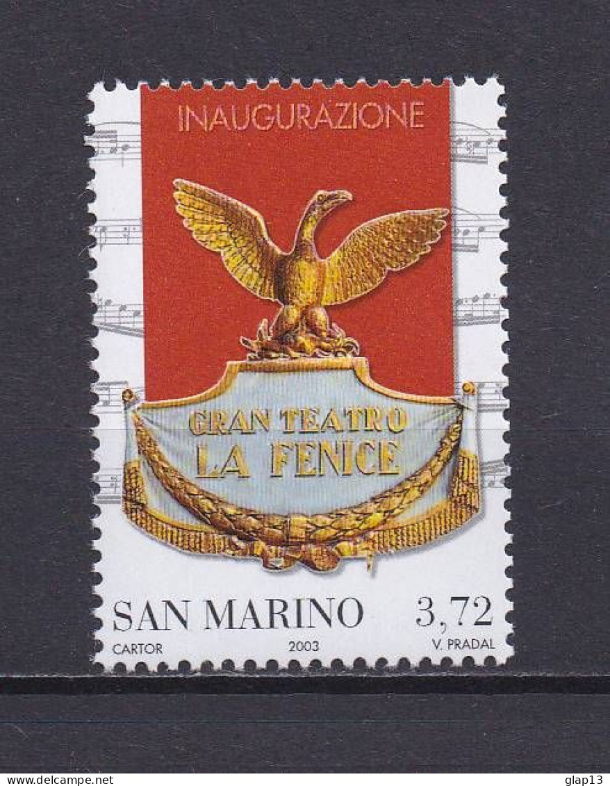 SAINT MARIN 2003 TIMBRE N°1912 NEUF** THEATRE - Unused Stamps