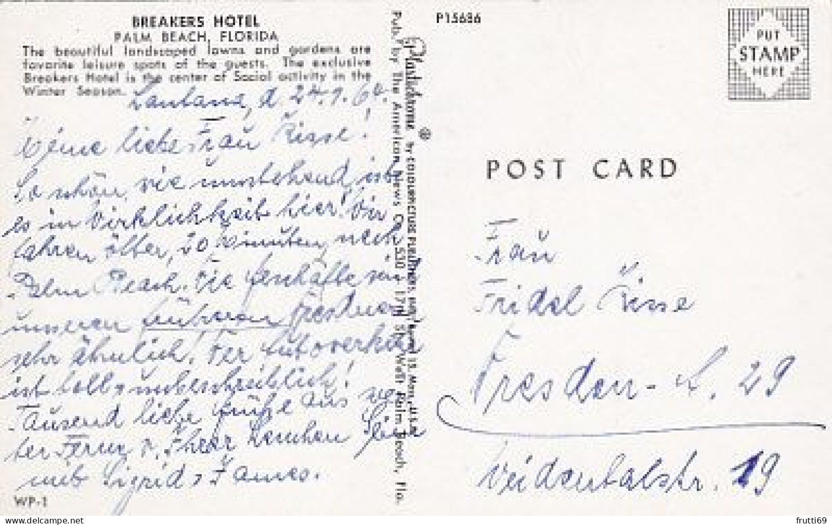 AK 194552 USA - Florida - Palm Beach - Breakers Hotel - Palm Beach