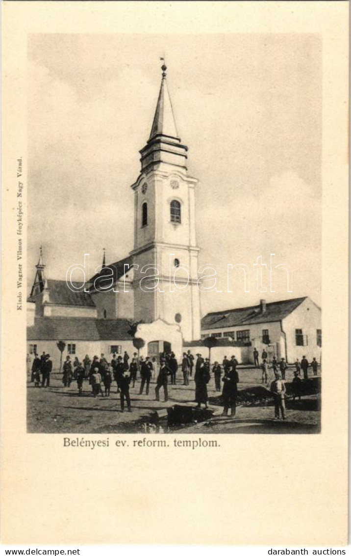 ** T2 Belényes, Beius; Református Templom. Wagner Vilmos Fényképész Kiadása / Calvinist Church - Zonder Classificatie