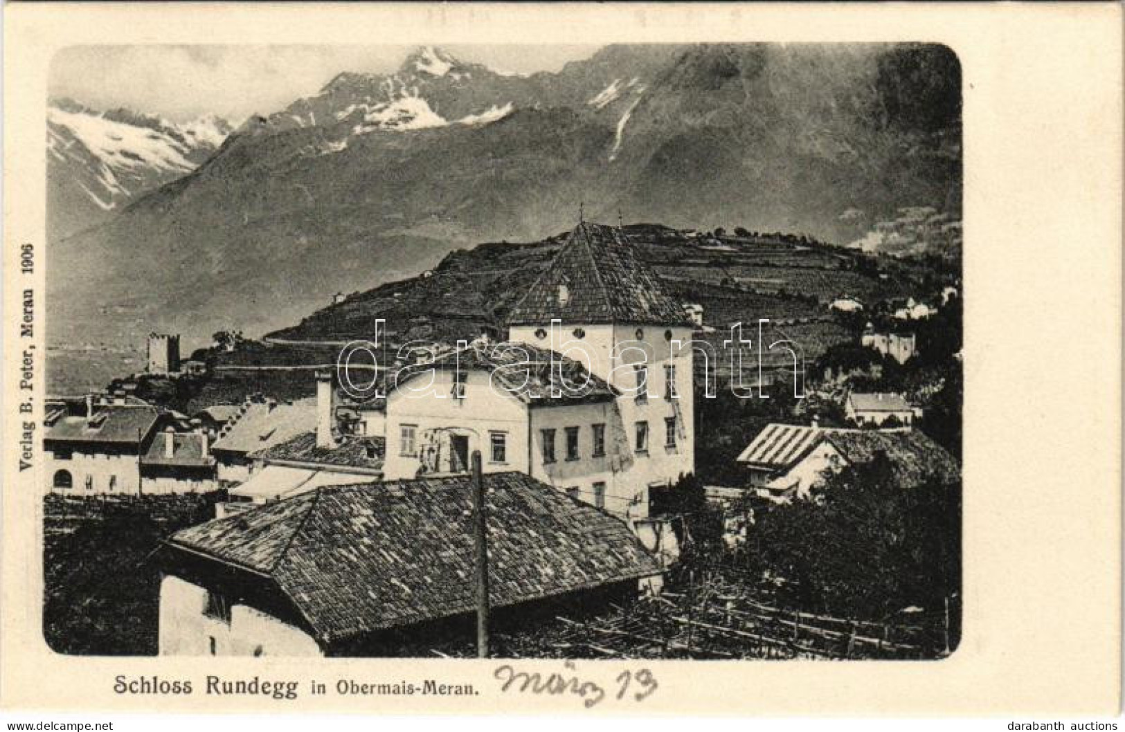 * T2 Merano, Meran (Südtirol); Schloss Rundegg In Obermais-Meran / Maia Alta / Castle - Non Classés