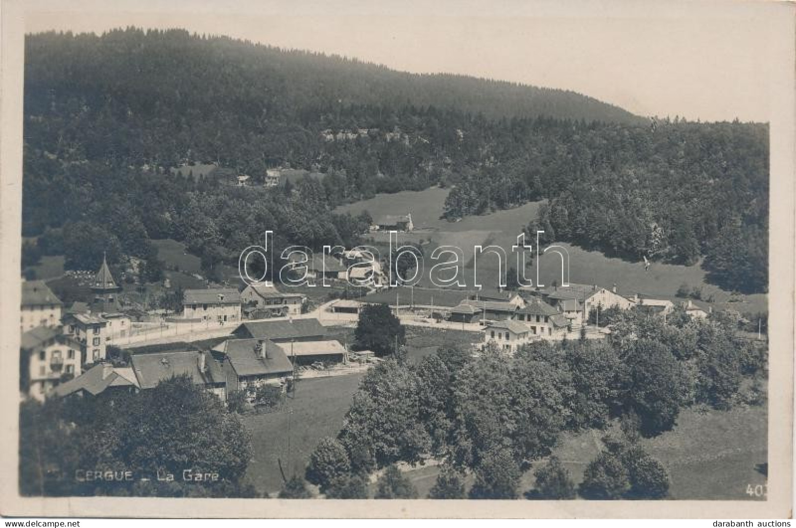 ** T2 Saint-Cergue, Gare / Railway Station - Zonder Classificatie