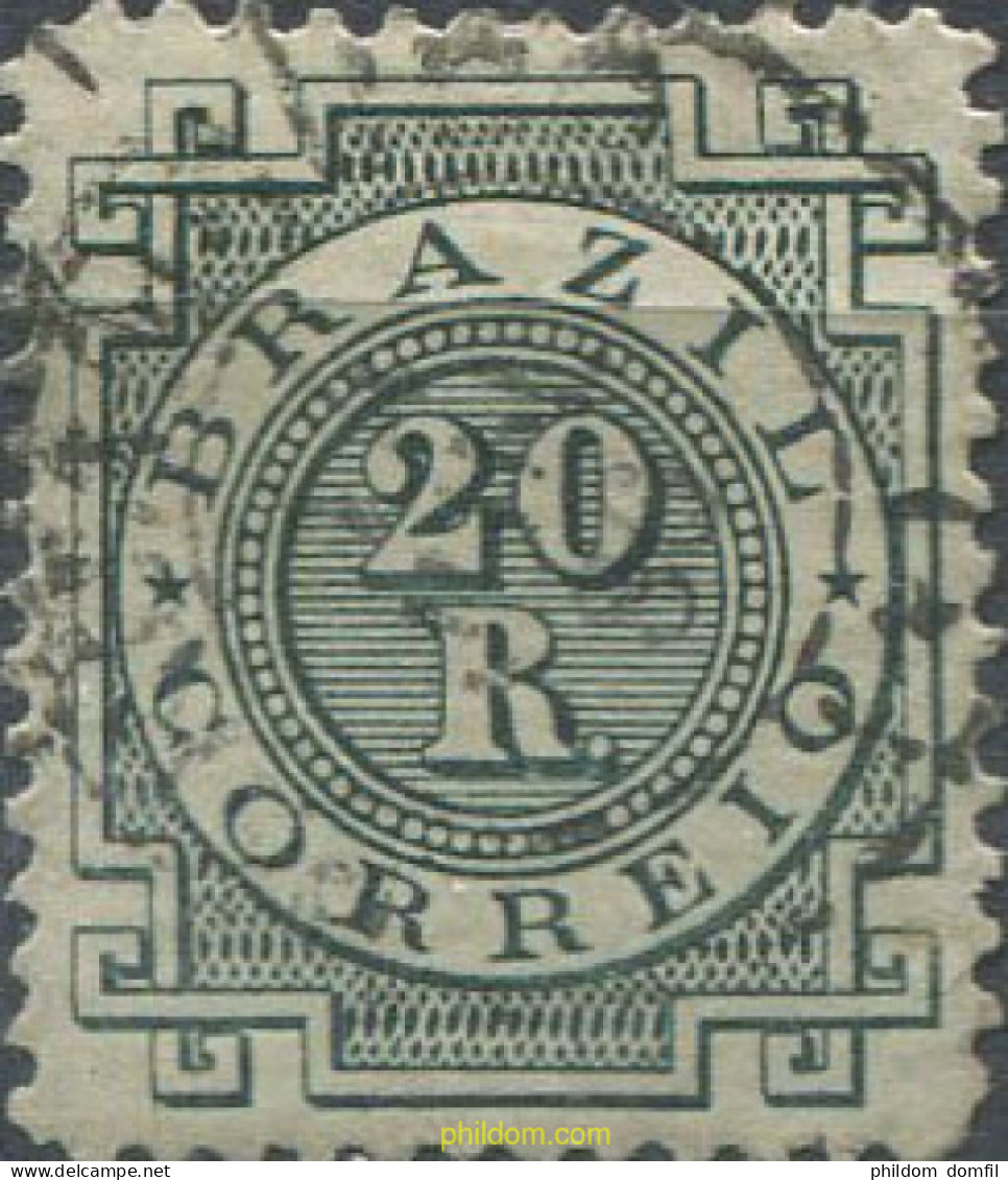 674080 USED BRASIL 1884 BASICA - Ungebraucht