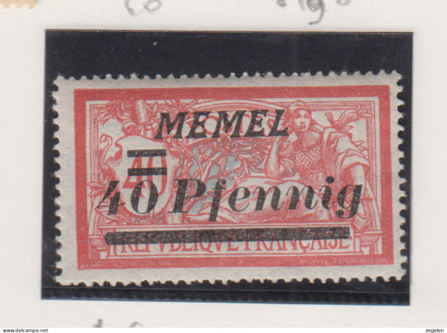 Memel Michel-nr. 60 * - Altri & Non Classificati