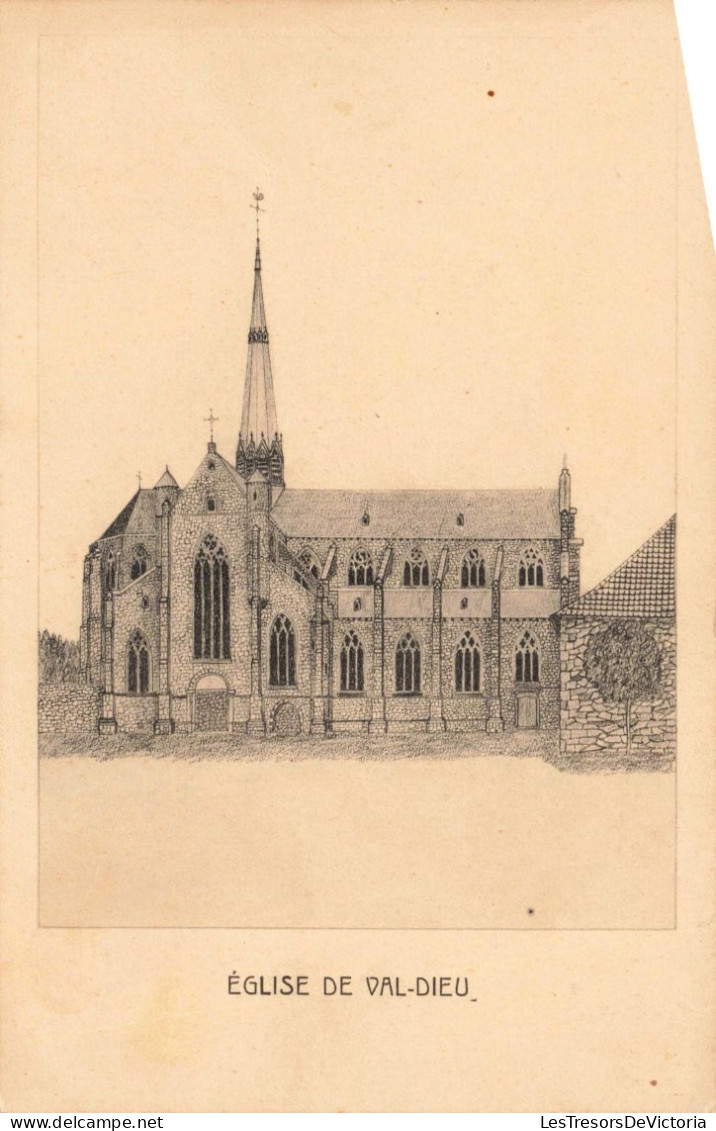 BELGIQUE - Aubel - Eglise De Val-dieu - Carte Postale Ancienne - Aubel