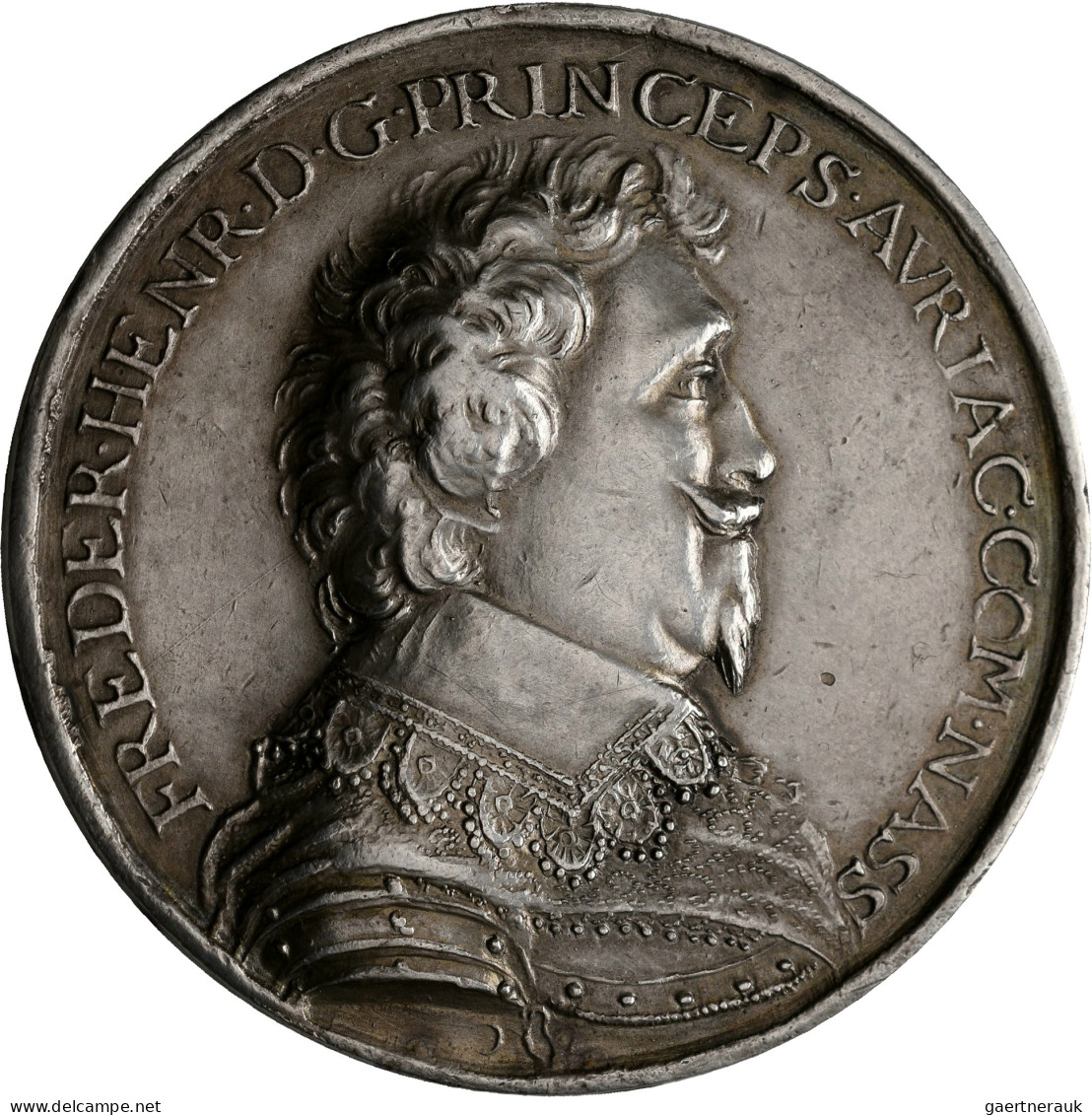Niederlande: Niederlande-Nassau Oranien, Friedrich Heinrich 1625-1647: GALVANO; - 1795-1814 : Napoleonic And French Protectorate/Domination