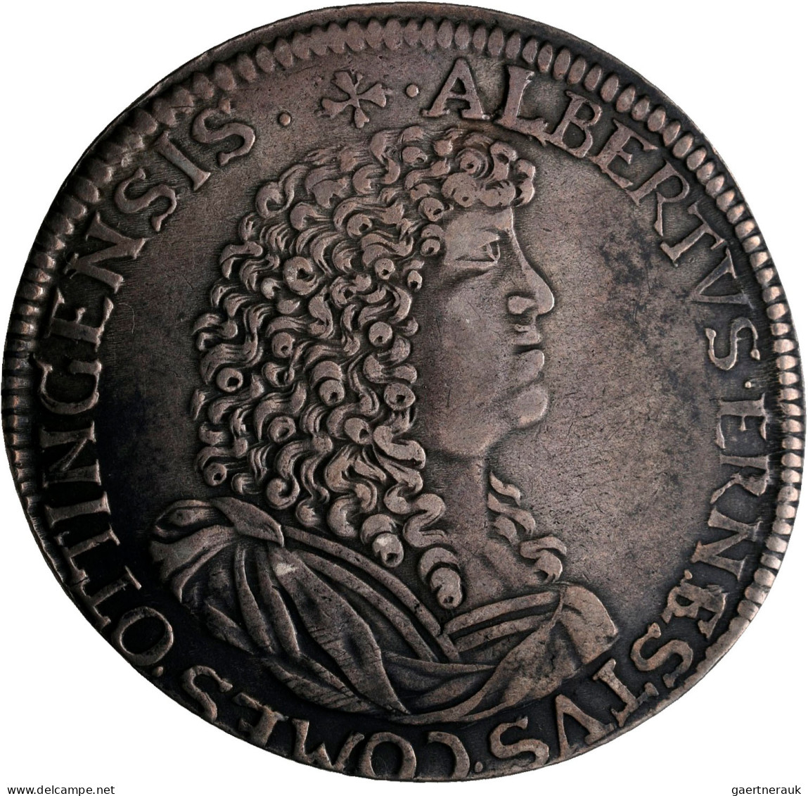 Altdeutschland Und RDR Bis 1800: Öttingen, Albert Ernst I. 1659-1683: Gulden Zu - Other & Unclassified