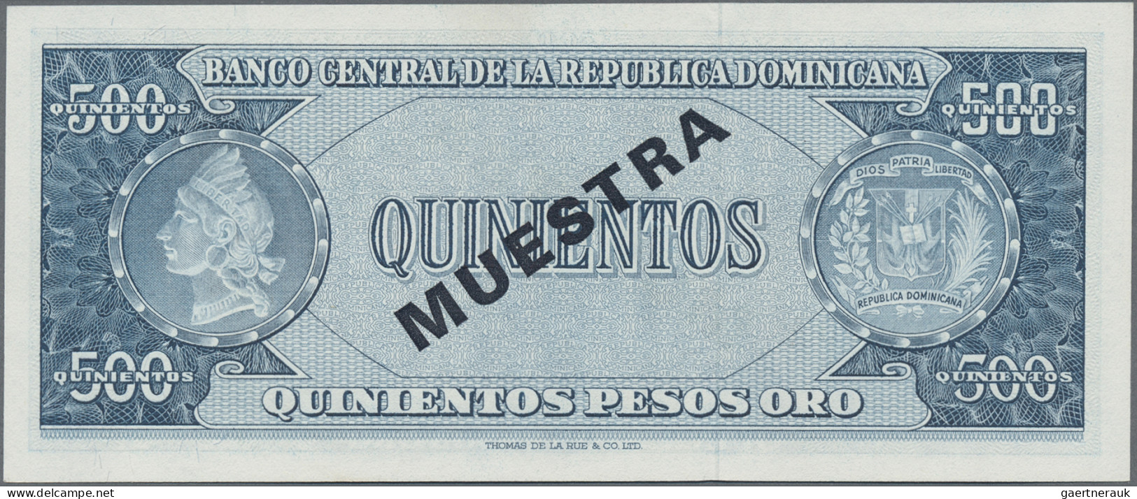 Dominican Republic: Banco Central De La República Dominicana, Pair With 100 And - Dominicaine