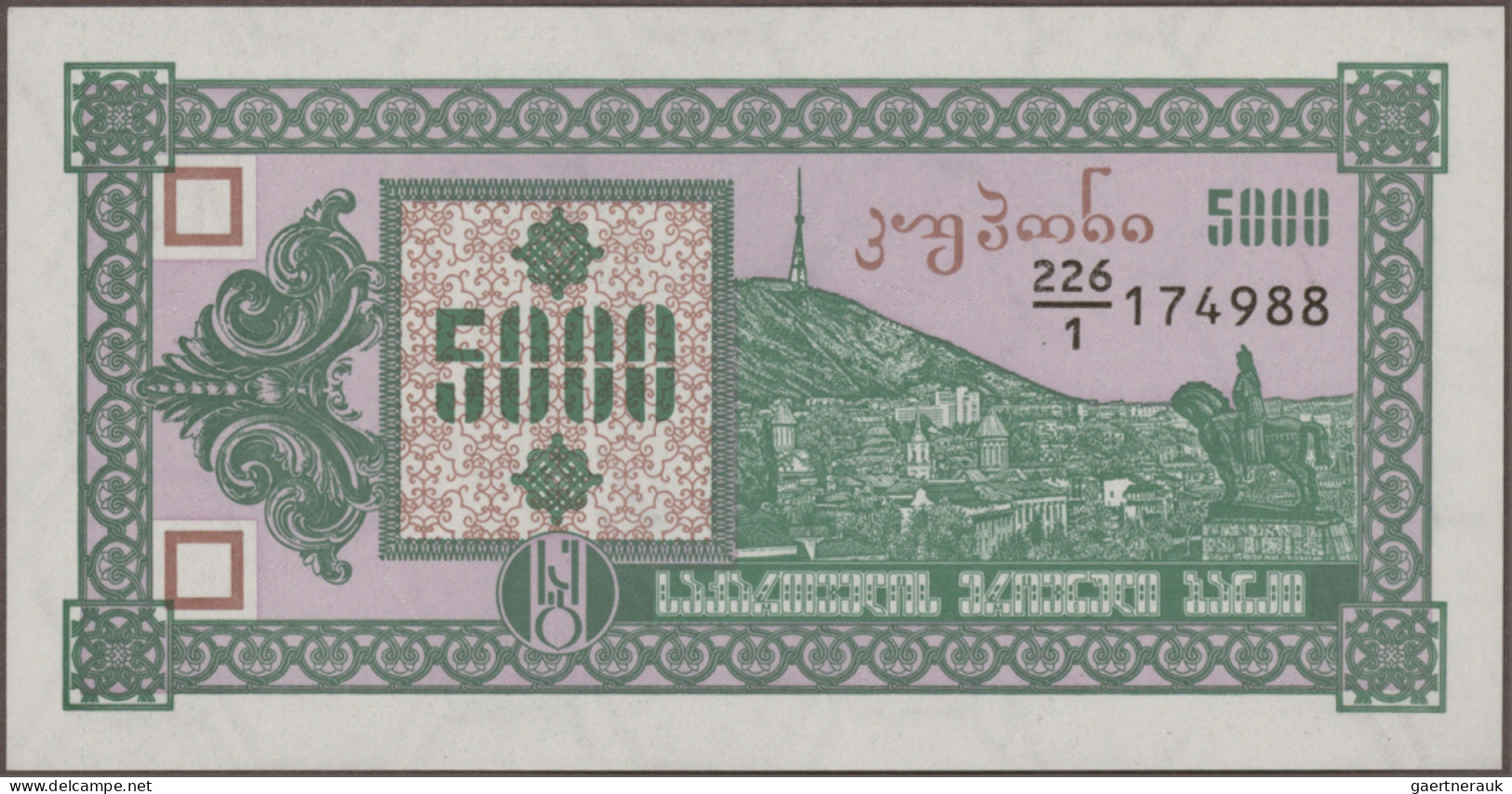 Georgia: Georgian National Bank, Huge Lot With 28 Banknotes, 1993-1994 Series, W - Géorgie