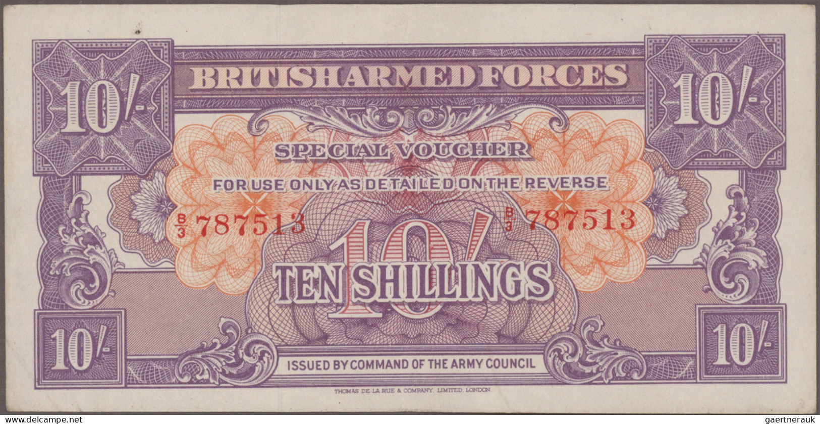 Great Britain: British Armed Forces, Huge Lot With 24 Banknotes And 10 EFI Gift - Other & Unclassified