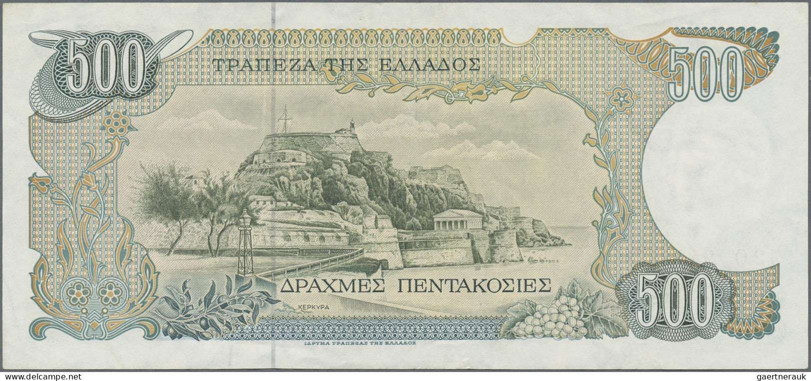 Greece: Bank of Greece, lot with 6 banknotes, comprising 20.000 Drachmai 1949 (P