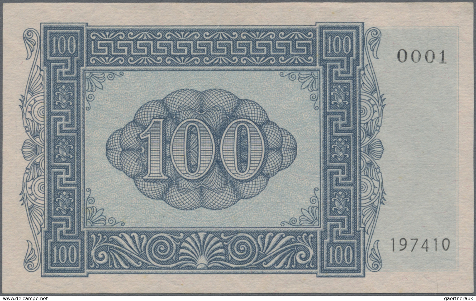 Greece: Greece – Ionian Islands, Set With 10, 100, 500, 1.000 And 5.000 Drachmai - Greece