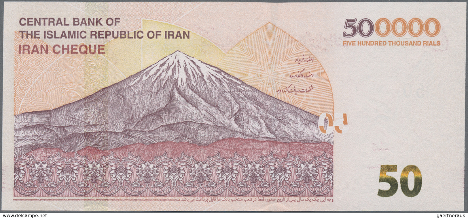 Iran: Central Bank Of The Islamic Republic Of Iran, Giant Lot With 40 Banknotes, - Iran