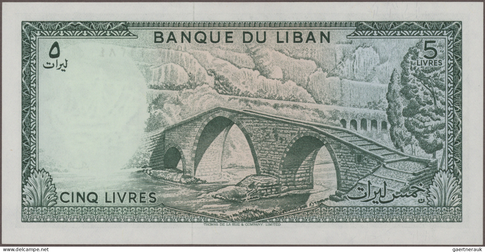 Lebanon: Banque du Liban, huge lot with 31 banknotes, series 1968-2014, 1-100.00