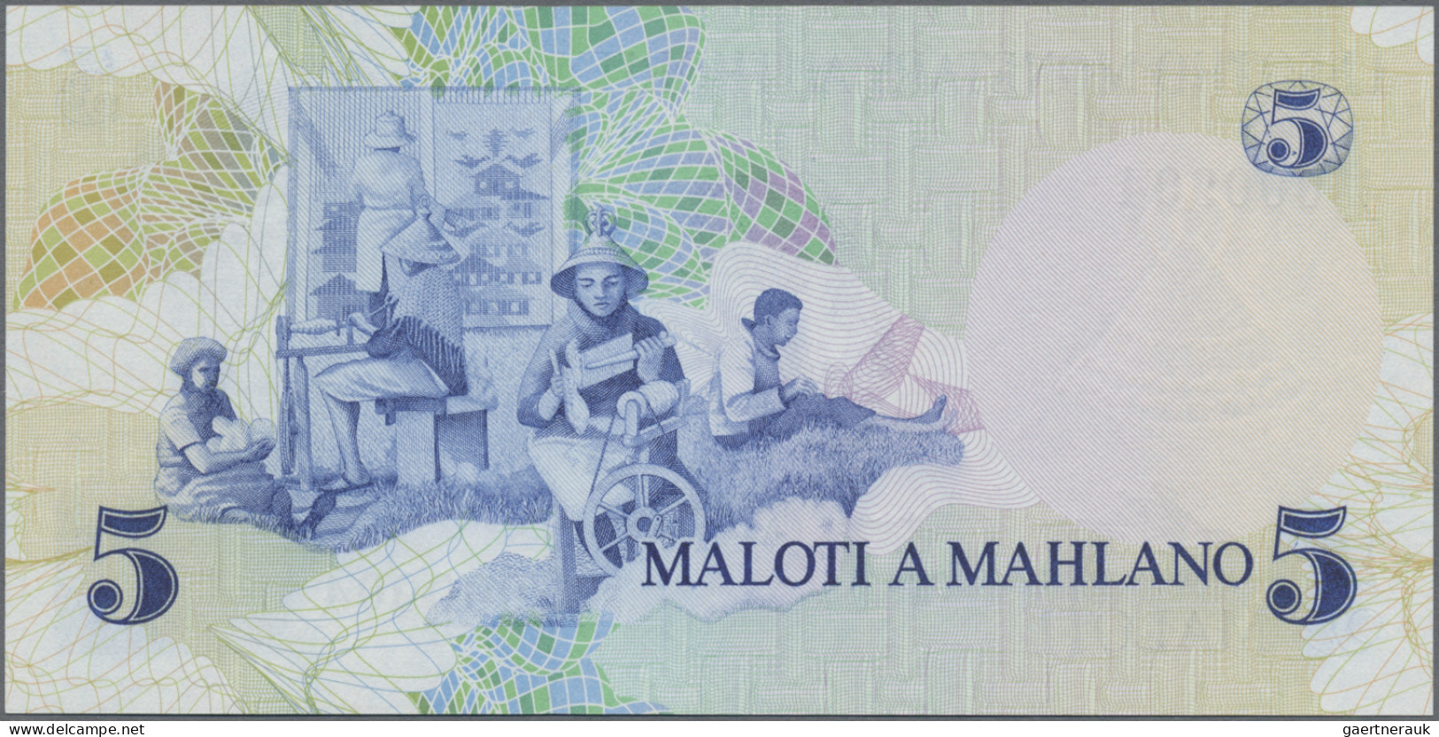 Lesotho: Lesotho Monetary Authority, Set With 2, 5 And 10 Maloti 1979, P.1-3 In - Lesotho