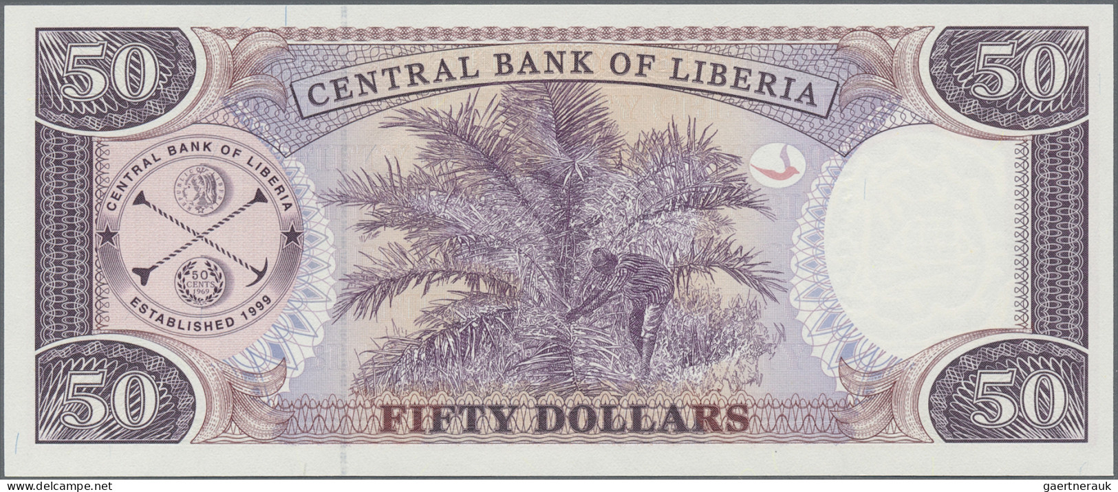 Liberia: National Bank Of Liberia, Lot With 13 Banknotes, 1991-2011 Series, 5-10 - Liberia