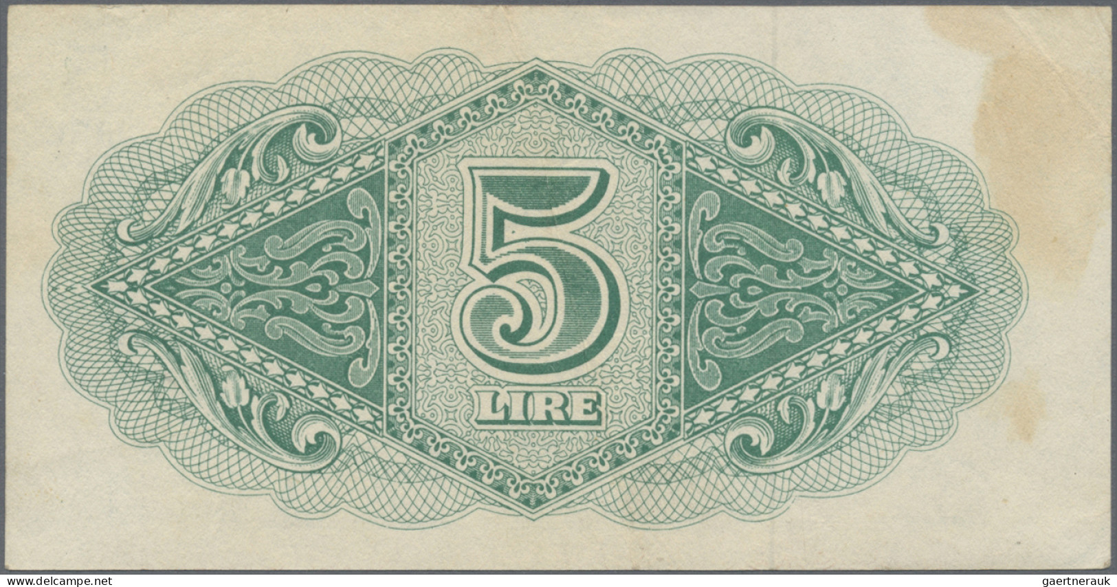 Libya: Military Authority In Tripolitania, Set With 4 Banknotes, Series ND(1943) - Libya