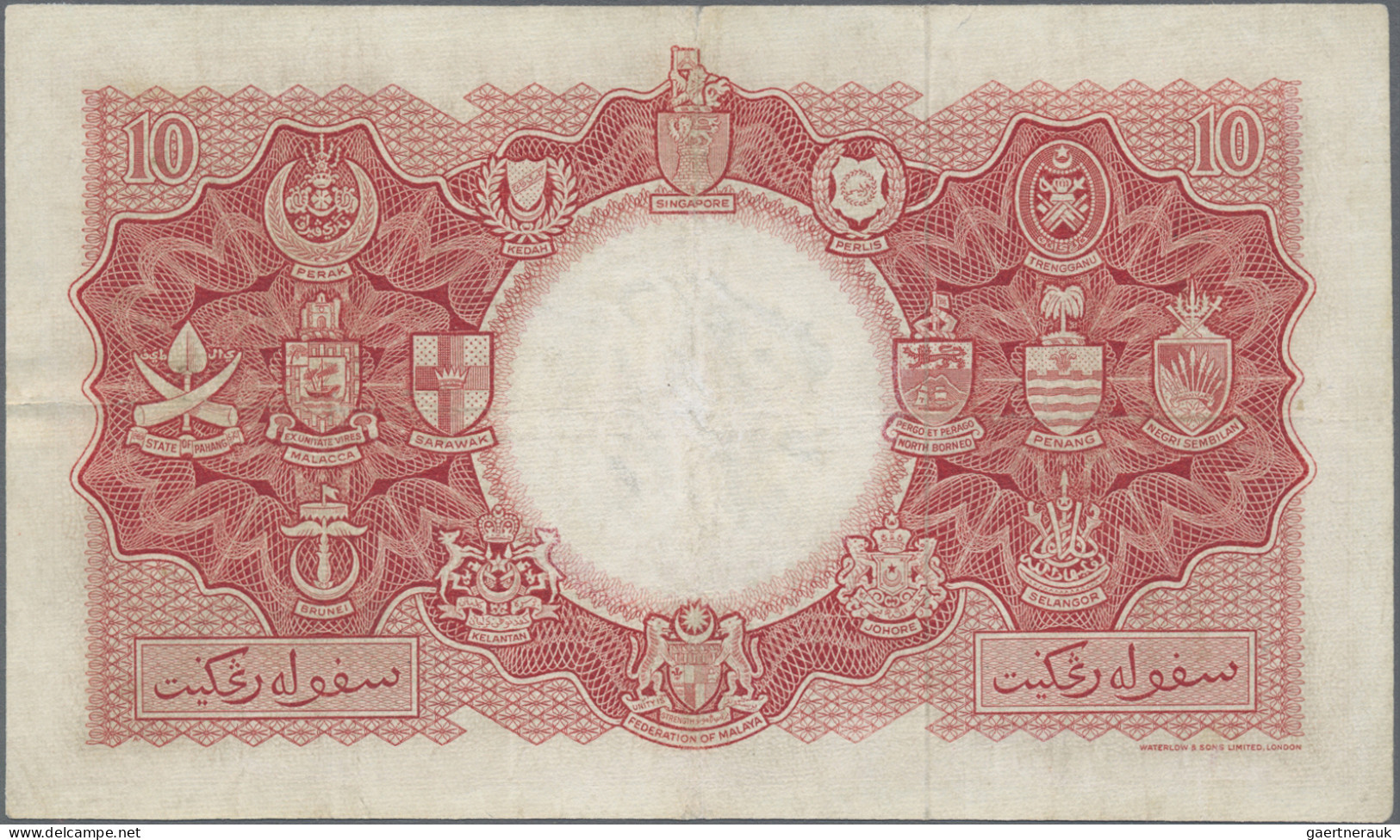 Malaya & British Borneo: Board Of Commissioners Of Currency – Malaya And British - Malaysie