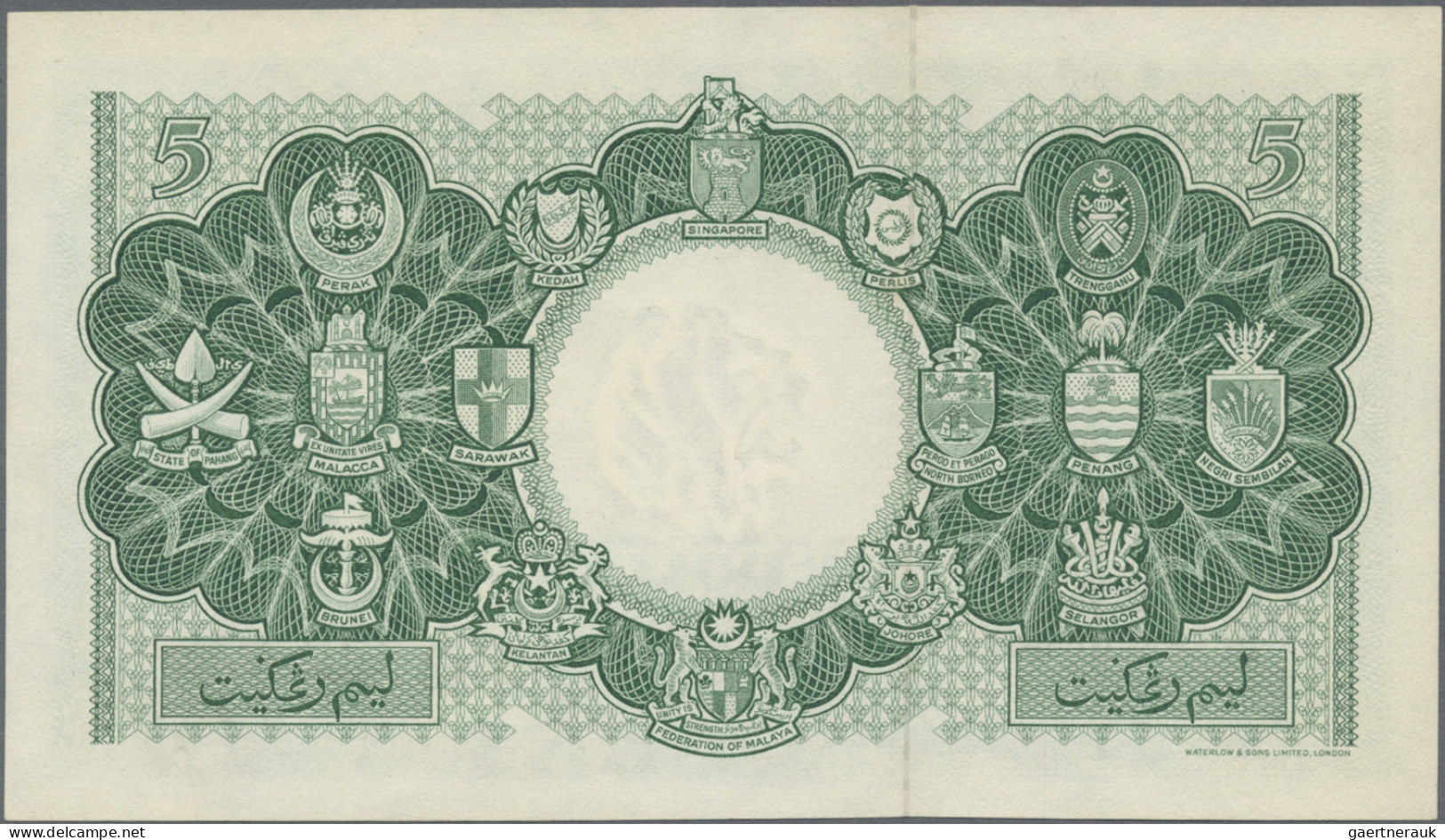 Malaya & British Borneo: Board Of Commissioners Of Currency – Malaya And British - Malaysia