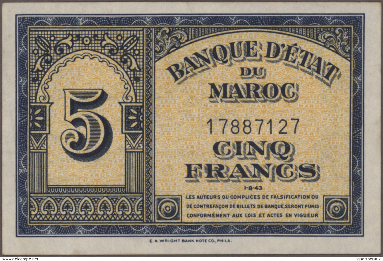 Morocco: Empire Cherifien And Banque D'État Du Maroc, Lot With 12 Banknotes, Ser - Morocco