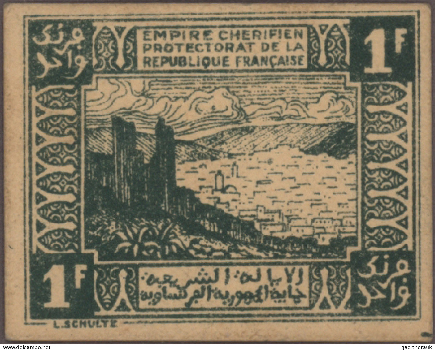 Morocco: Empire Cherifien and Banque d'État du Maroc, lot with 12 banknotes, ser