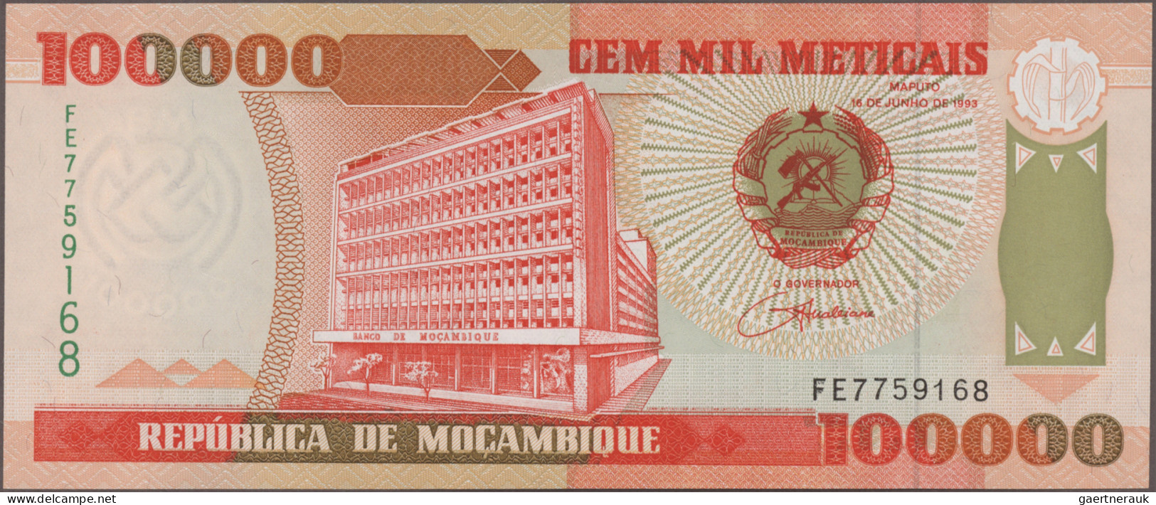 Mozambique: República Popular De Moçambique And Banco De Moçambique, Huge Lot Wi - Mozambique