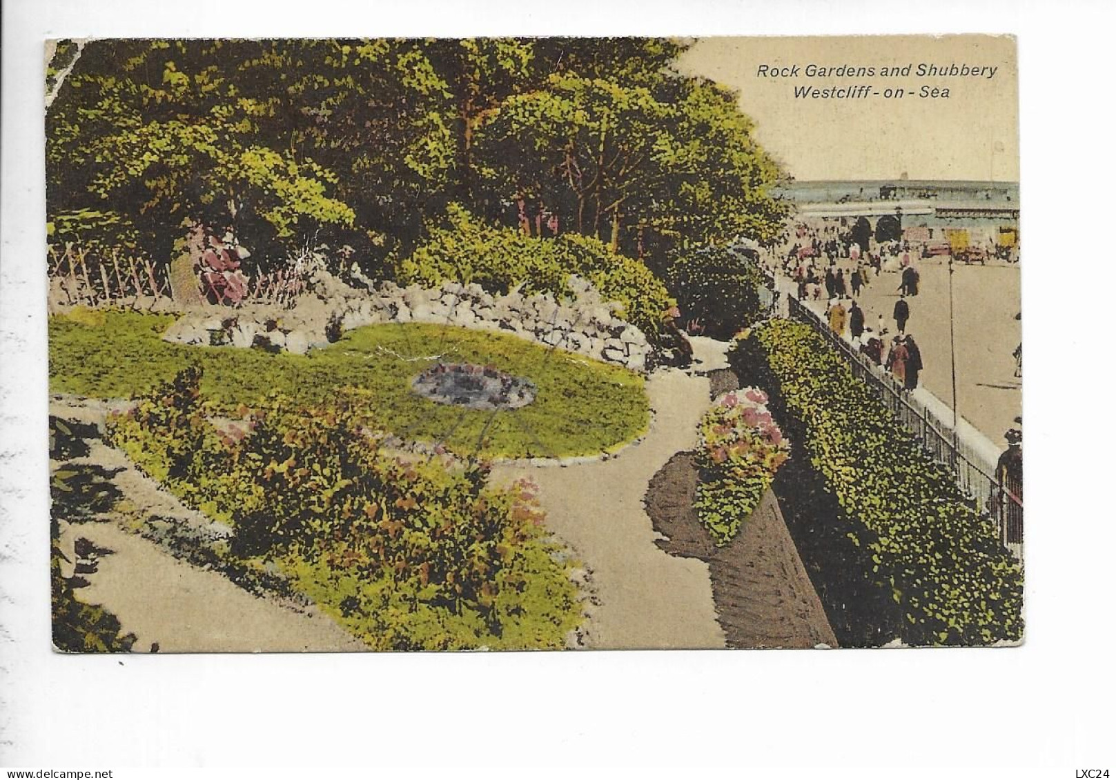 WESTCLIFF ON SEA. ROCK GARDENS AND SHUBBERY. - Southend, Westcliff & Leigh