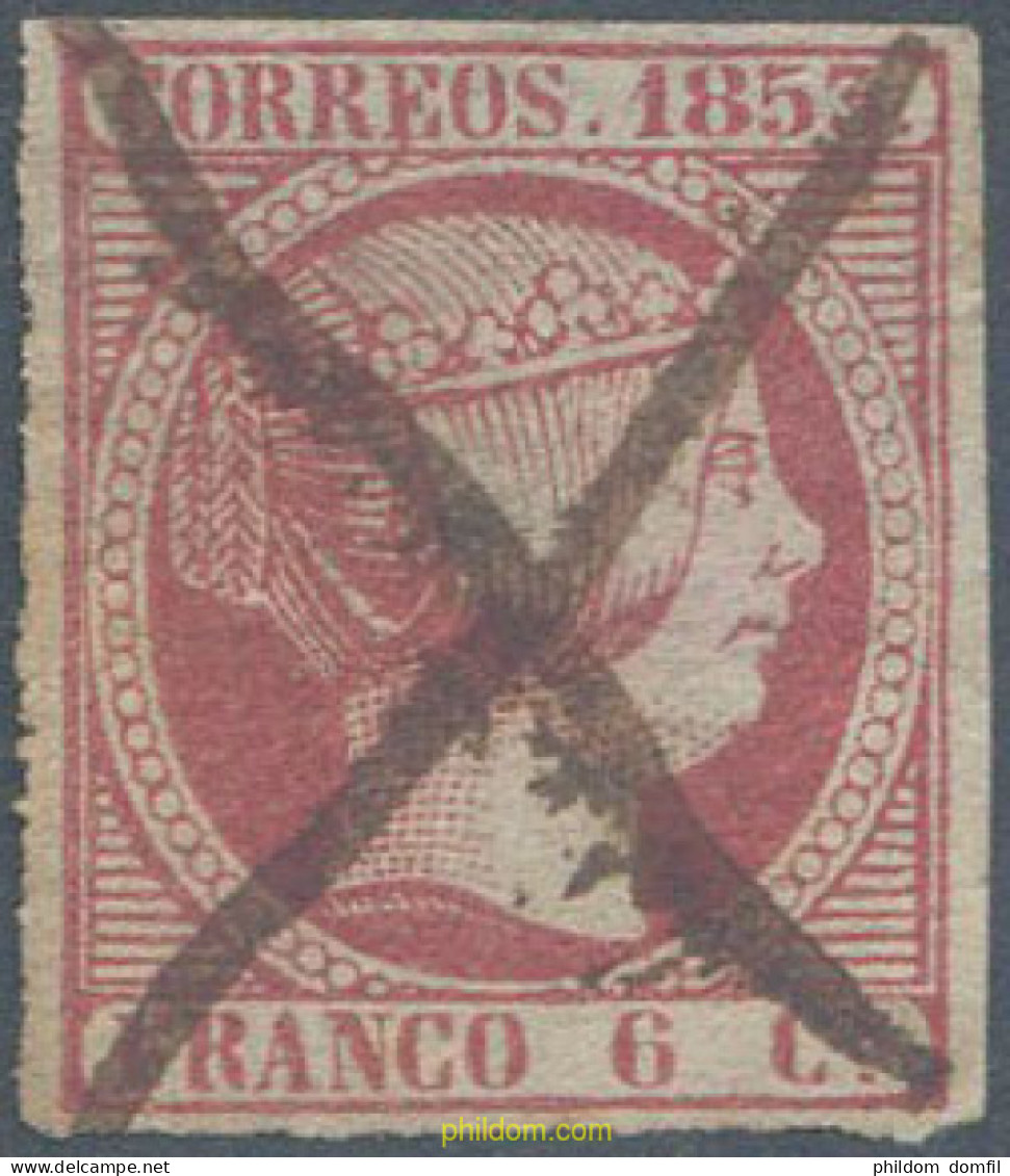 650798 USED ESPAÑA 1853 ISABEL II - Nuovi