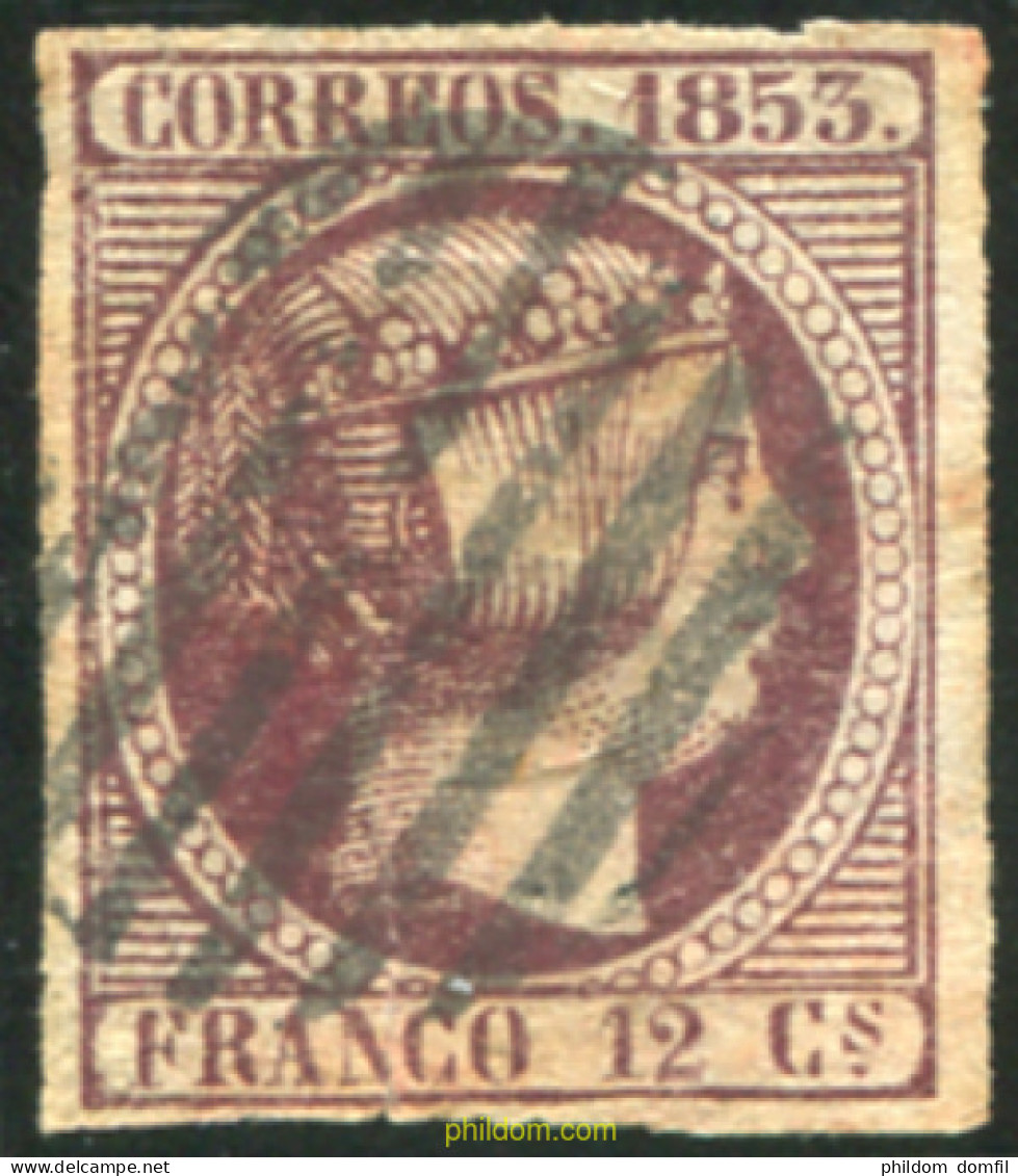 650802 USED ESPAÑA 1853 ISABEL II - Nuovi