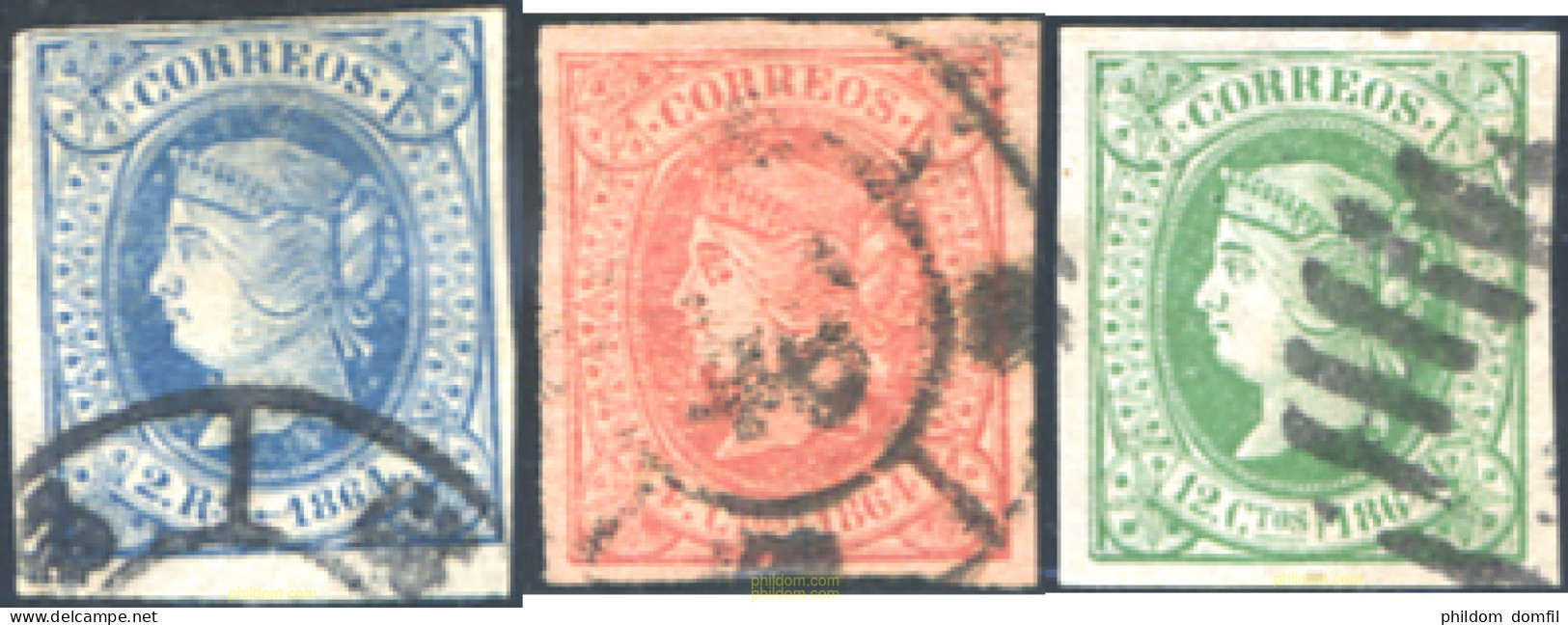 285168 USED ESPAÑA 1864 ISABEL II - Nuovi