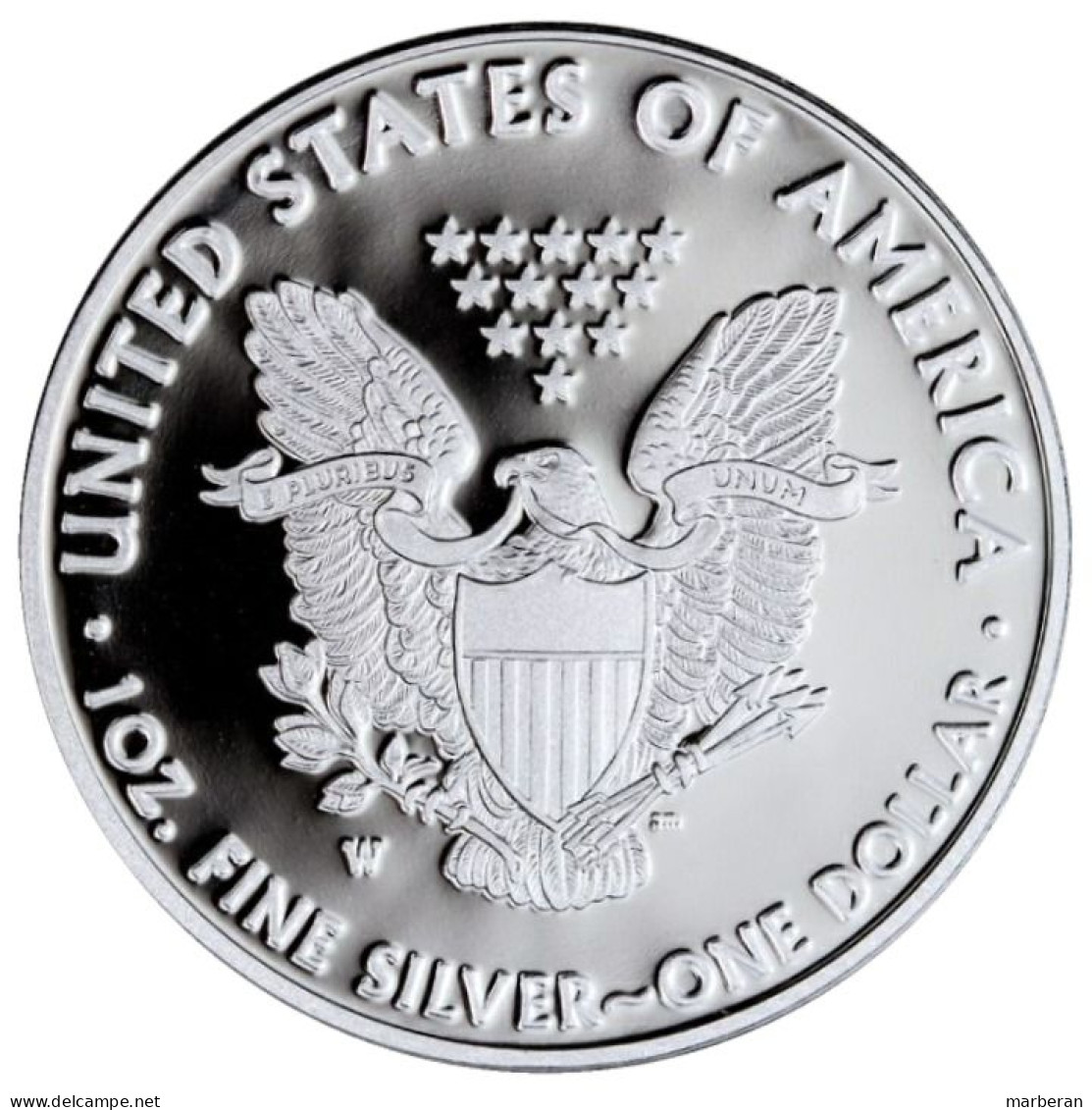 DOLAR DE PLATA AMERICAN EAGLE CALIDAD PROOF 2020 DE 1 ONZA. - Ohne Zuordnung