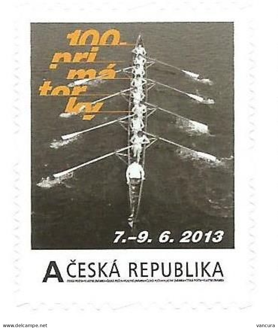 ** VZ Czech Republic Private Design Stamp Prague Primatorky Rowing - Mayor Rowing 2013 - Roeisport