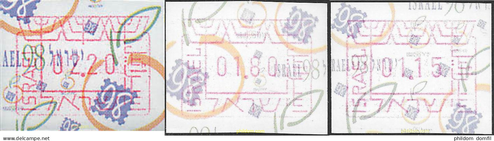 64870 MNH ISRAEL 1998 ISRAEL 98. EXPOSICION FILATELICA INTERNACIONAL - Ongebruikt (zonder Tabs)