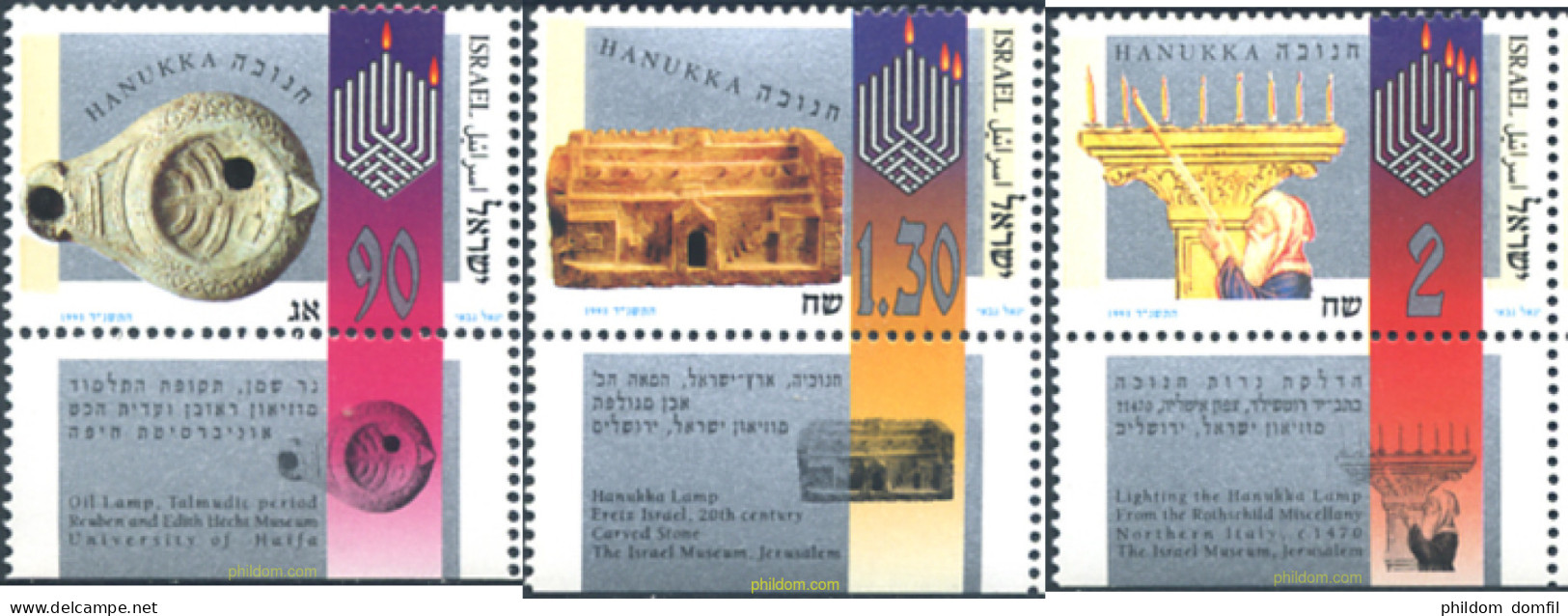 328511 MNH ISRAEL 1993 HANUKKAH - Ungebraucht (ohne Tabs)