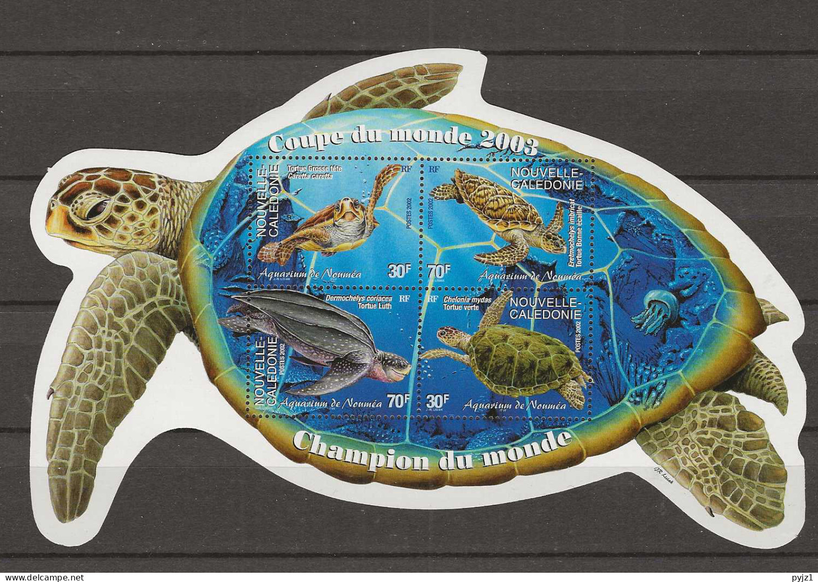 2003 MNH Nouvelle Caledonie Mi Block 31 - Blocks & Sheetlets