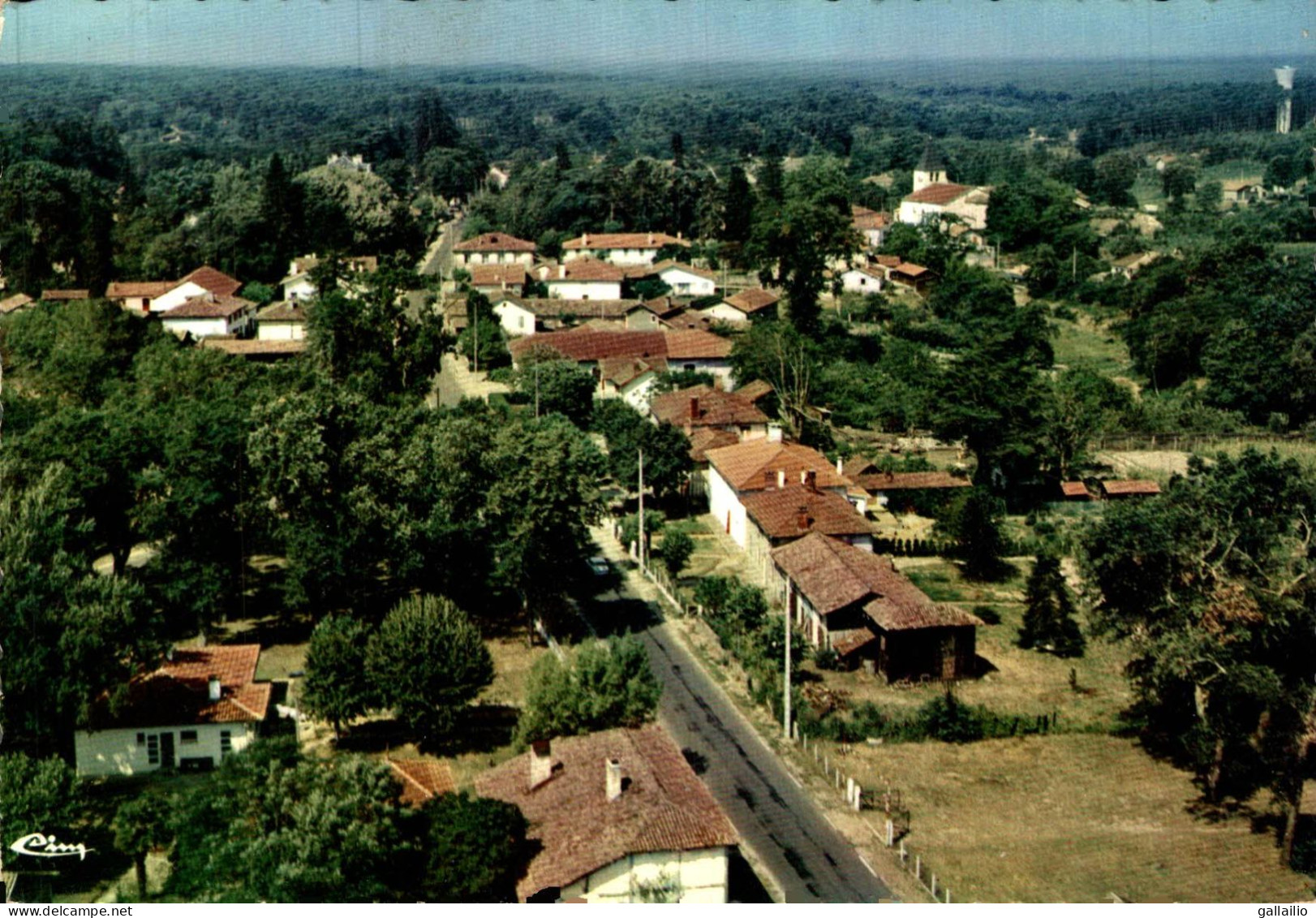 CASTETS DES LANDES VUE AERIENNE ROUTE DE TALLER - Castets