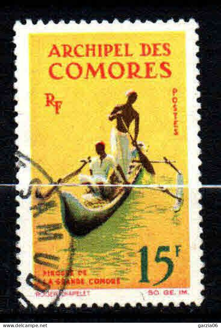 Archipel Des Comores  - 1964  -Embarcations  -  N° 33   - Oblit - Used - Gebraucht