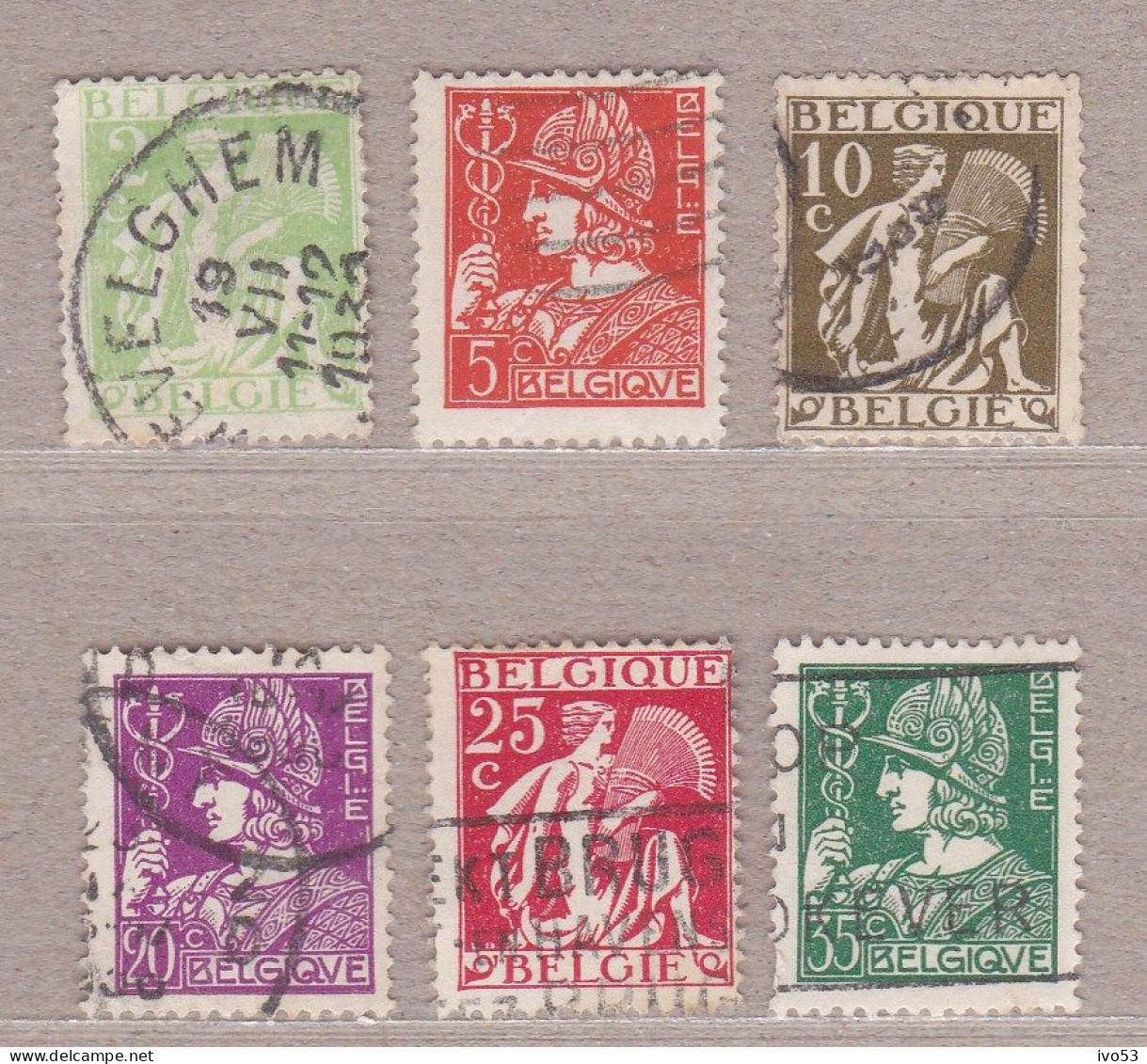 1932 Nr 335-40 Gestempeld (zonder Gom). Ceres & Mercurius. - 1932 Ceres Und Mercure