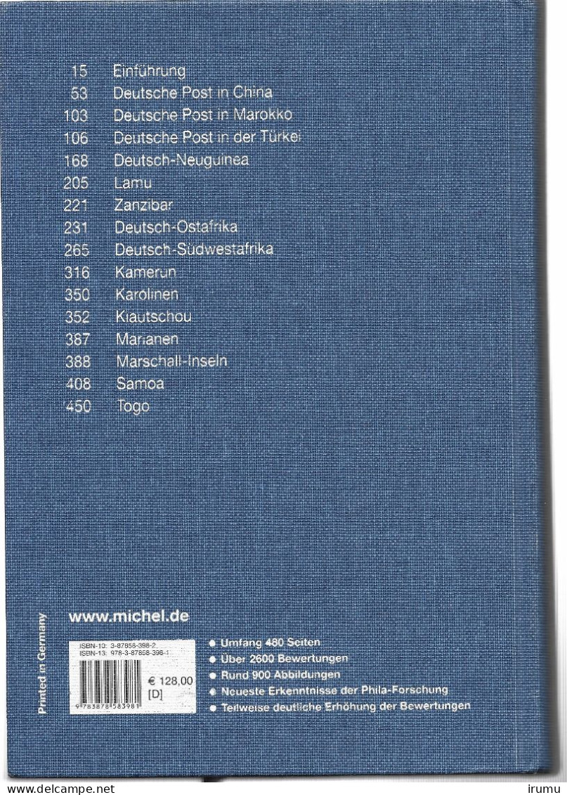Handbuch Und Katalog Kolonial-Vorläufer Deutschland 2006 Neu 128€ R.Steuer (SN 222) - Colonies And Offices Abroad