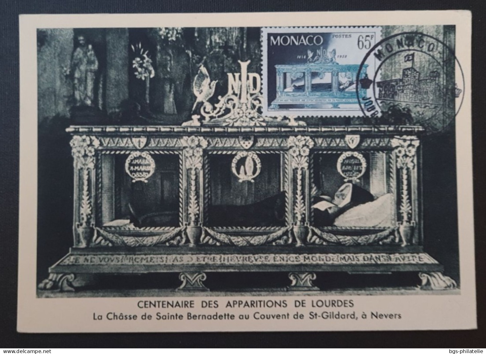 Monaco,  Timbre Numéro 502 Sur Carte Maximum. - Lettres & Documents