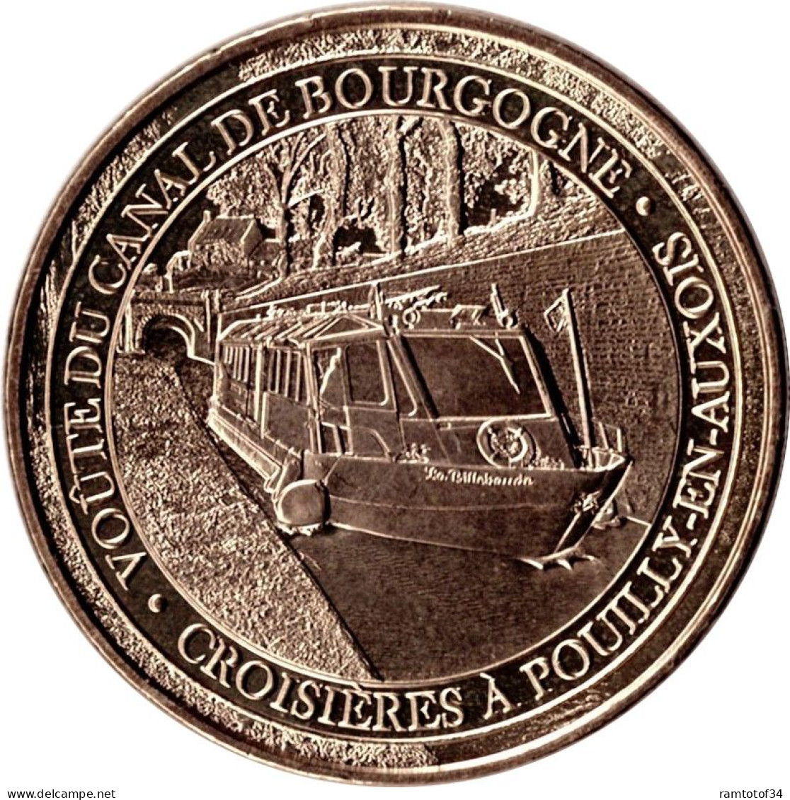 2023 MDP370 POUILLY-EN-AUXOIS - Voûte Du Canal De Bourgogne (Croisières à Pouilly) / MONNAIE DE PARIS - 2023