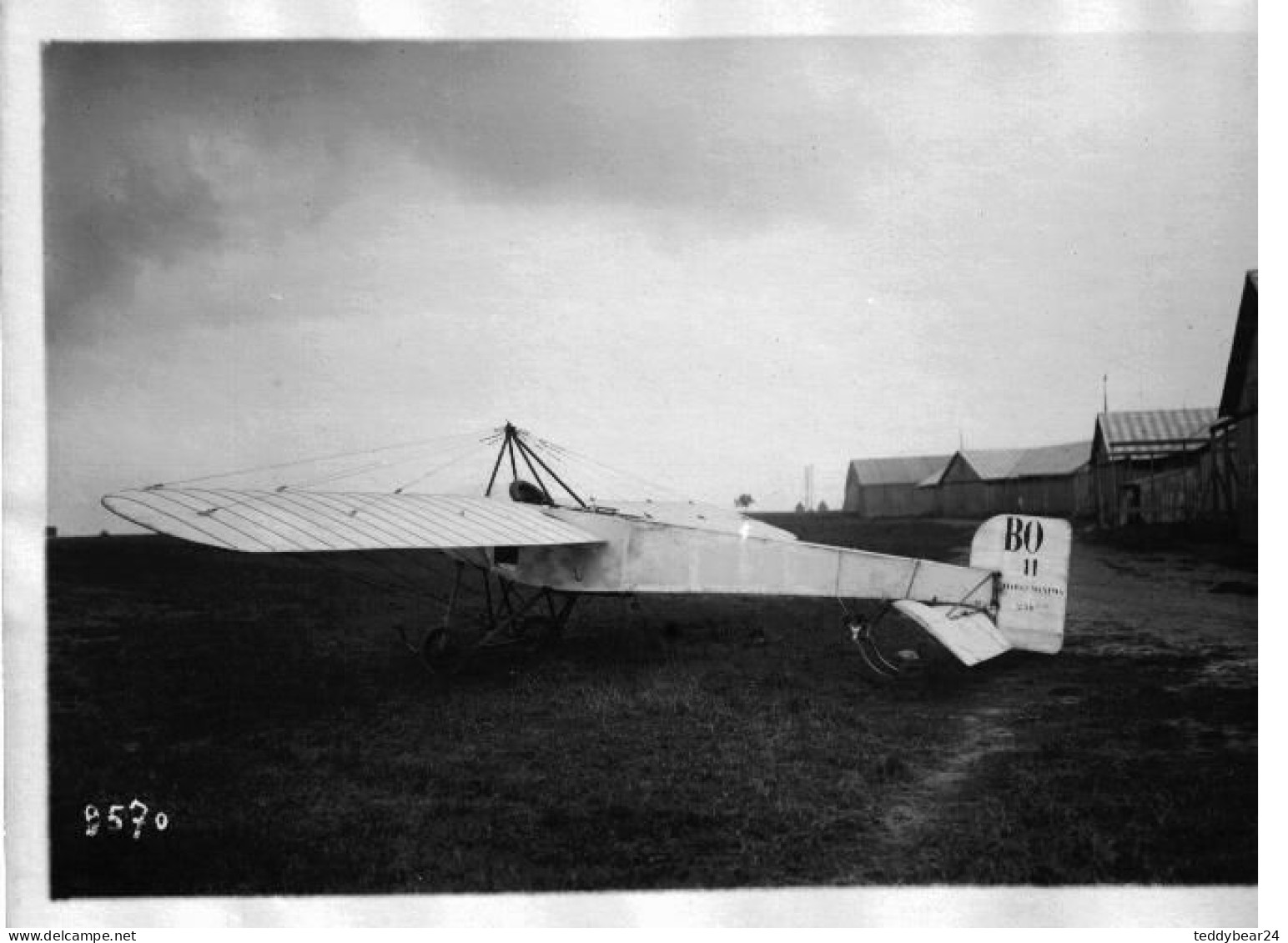 Photo SAFARA Agence ROL  Monoplan Borel  1912 Buc - Aviation